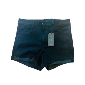 American Eagle Shorts 14 Black Next Level Stretch Curvy Hi-Rise Shortie NWT